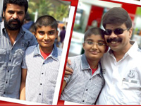 family vishnu and Isha